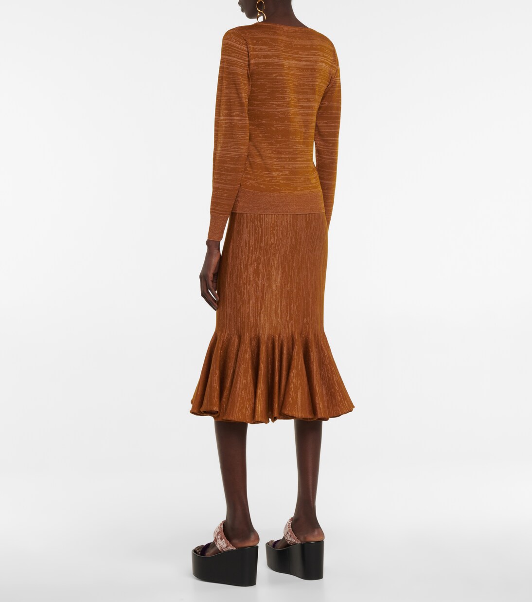 Top in misto lana lamé | Dries Van Noten