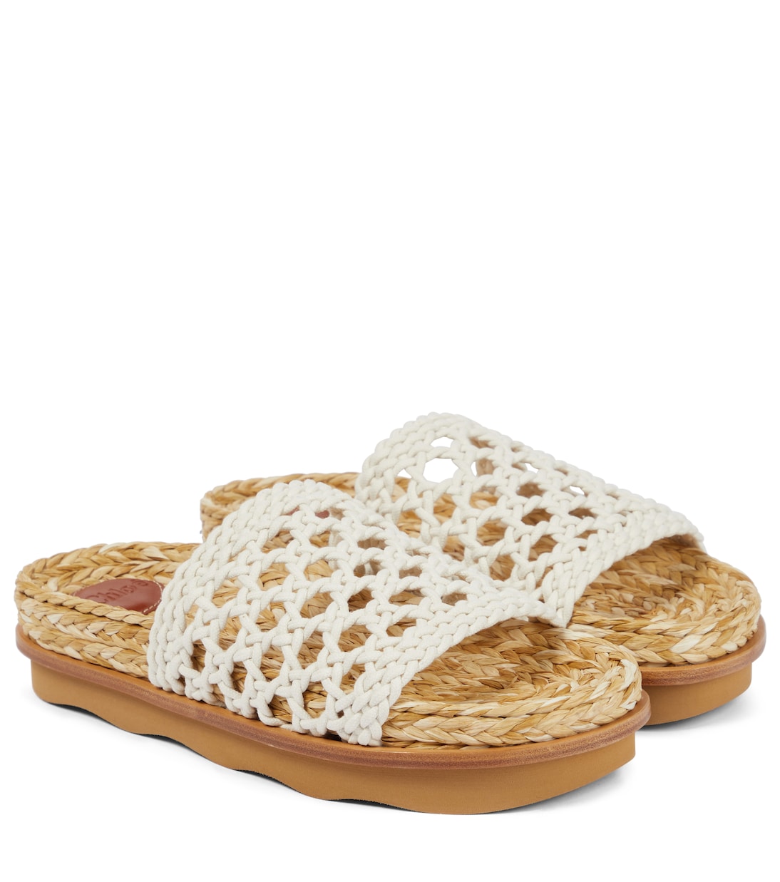 Gehäkelte Pantoletten Wavy | Chloé