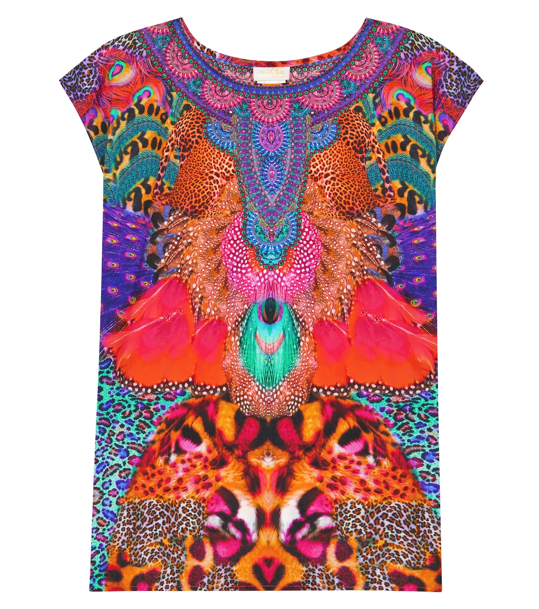 Xanadu Rising embellished printed cotton kaftan | Camilla Kids
