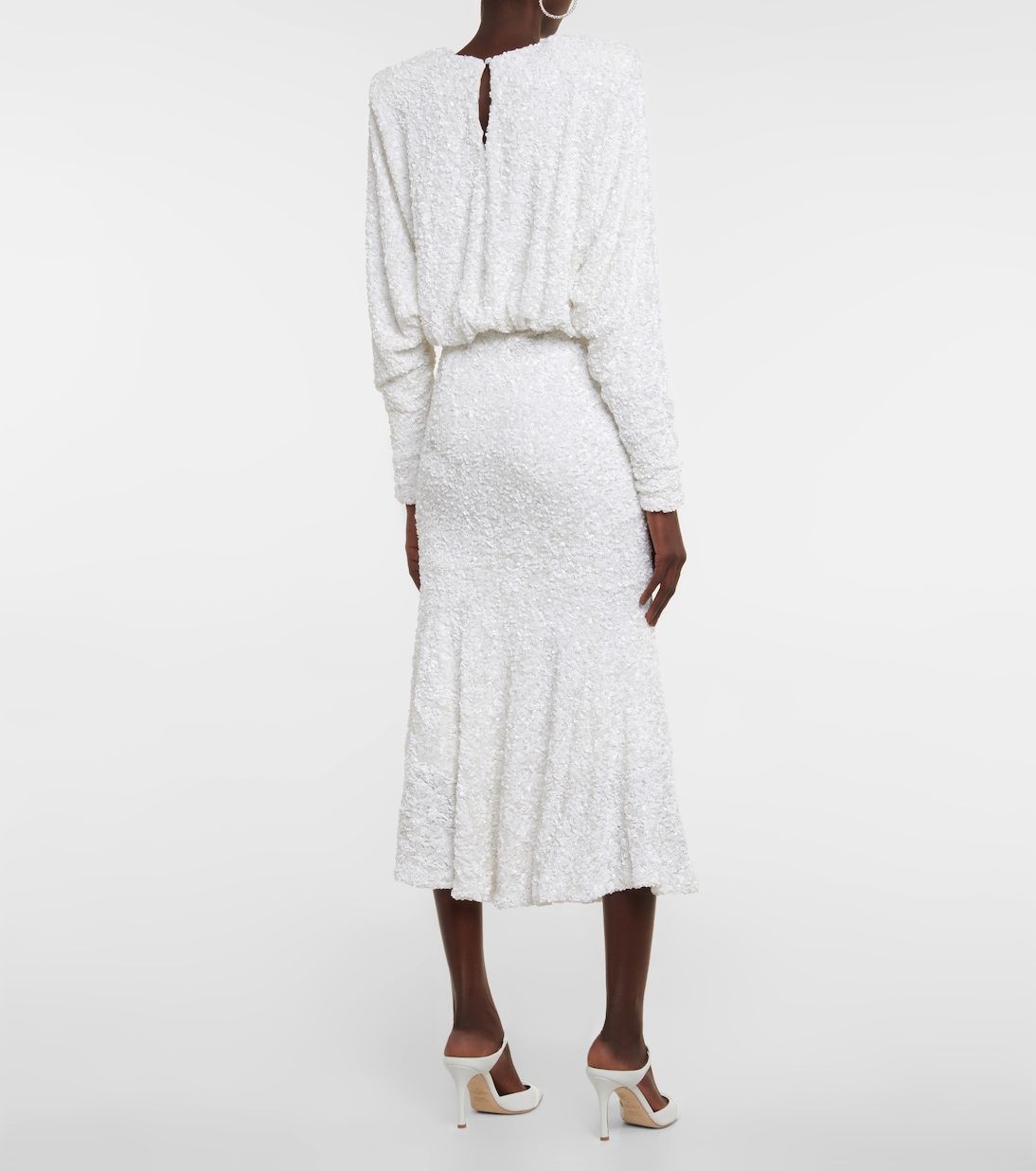 Bridal Billan embellished midi dress | Rotate