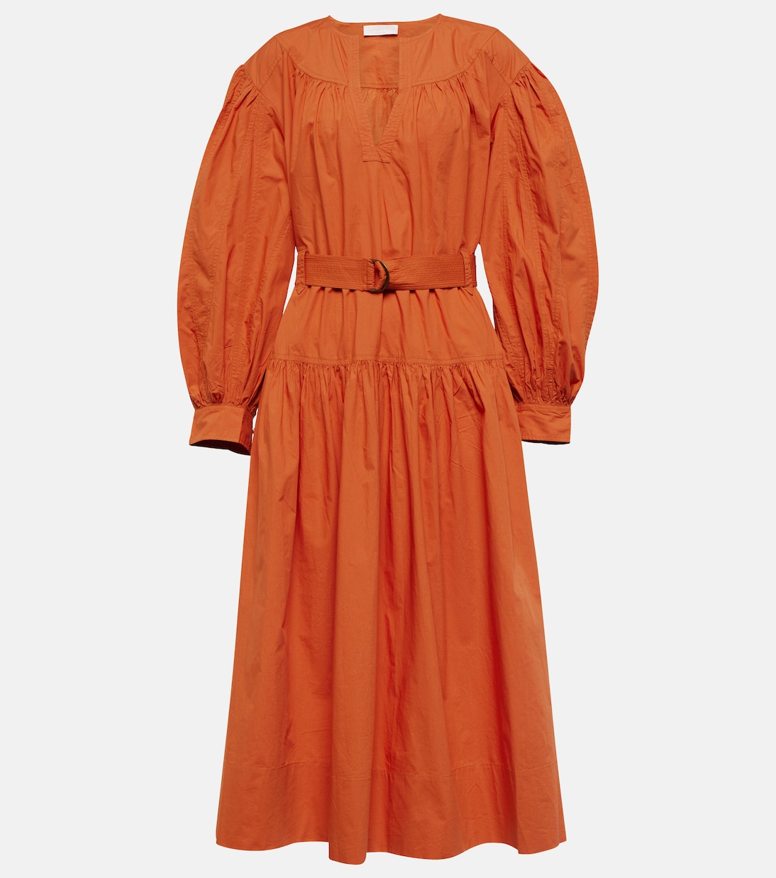 Joyce cotton poplin midi dress | Ulla Johnson