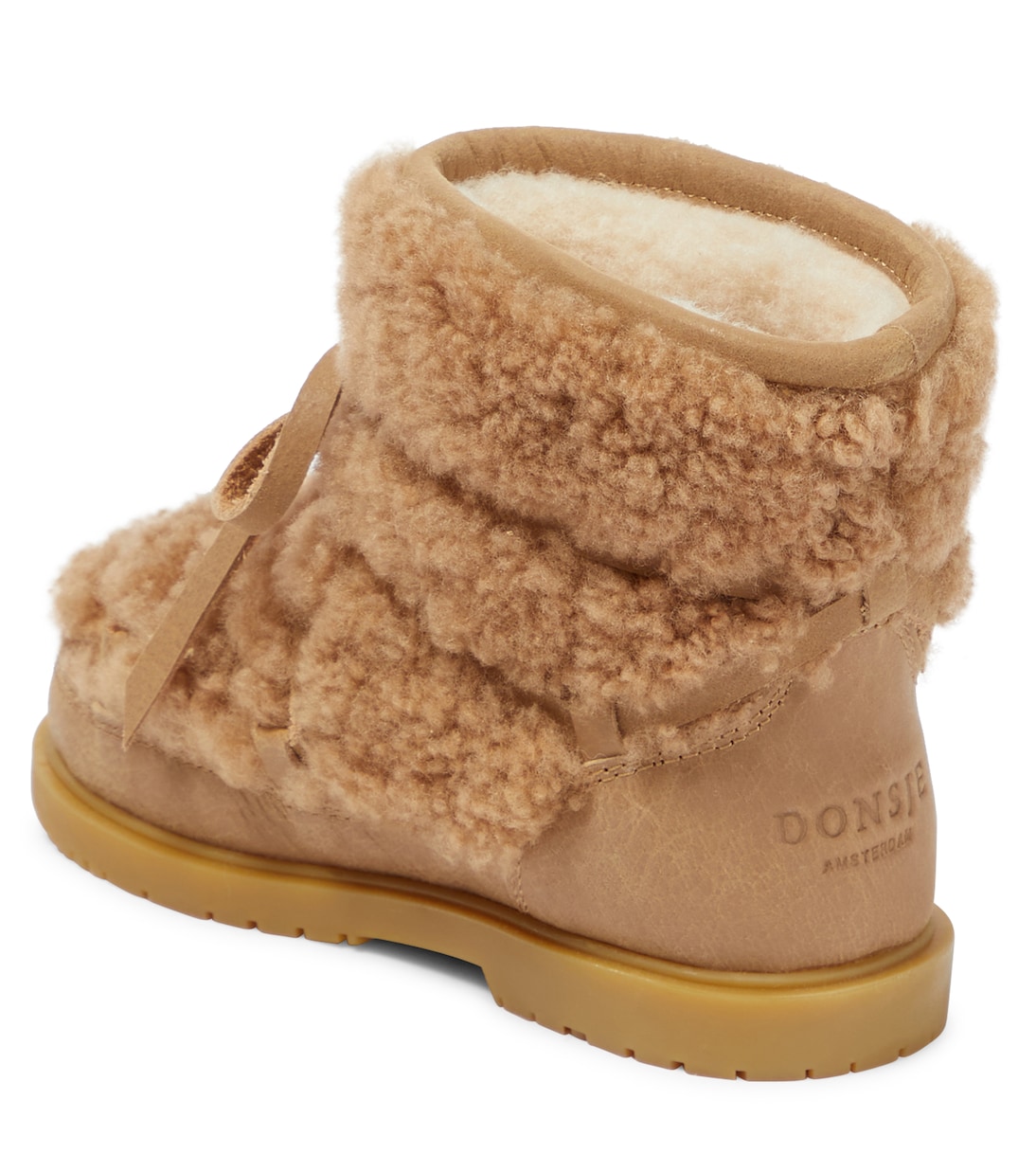 Wool and leather boots | Donsje