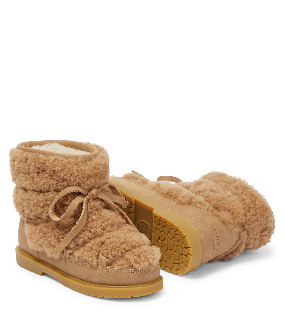 Wool and leather boots | Donsje