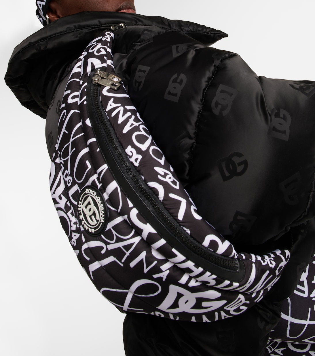 Marsupio in nylon con stampa | Dolce&Gabbana