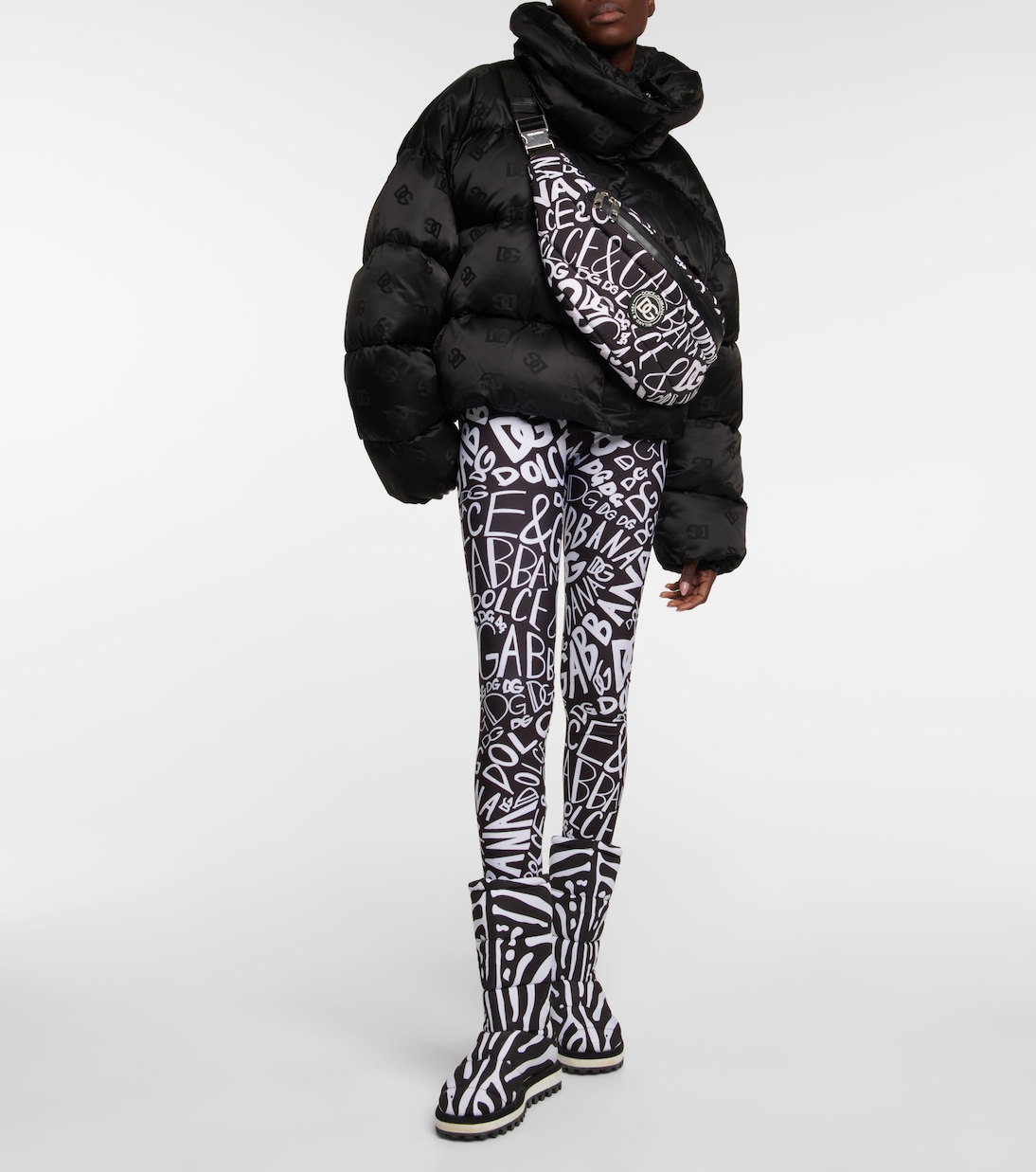 Marsupio in nylon con stampa | Dolce&Gabbana