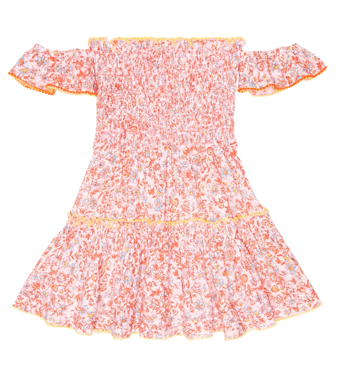 Bedrucktes Kleid Aurora aus Baumwolle | Poupette St Barth Kids