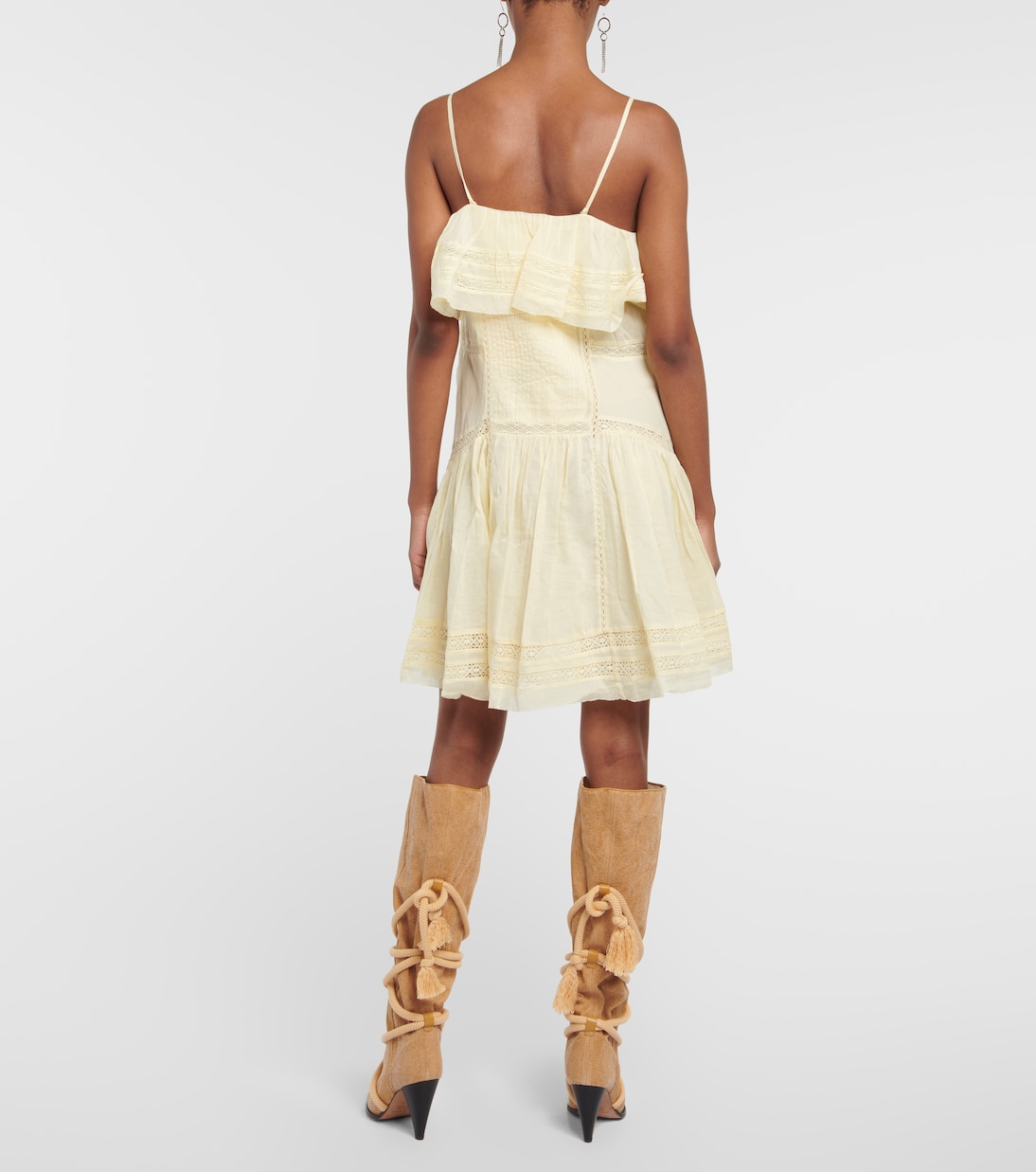 Besticktes Minikleid aus Baumwolle | Marant Etoile