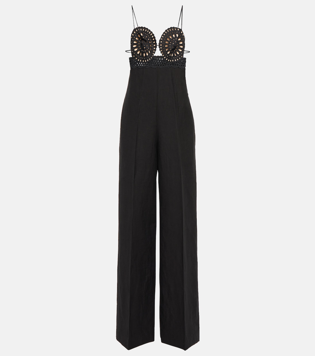 Combi-pantalon en lin et coton mélangés | Stella McCartney