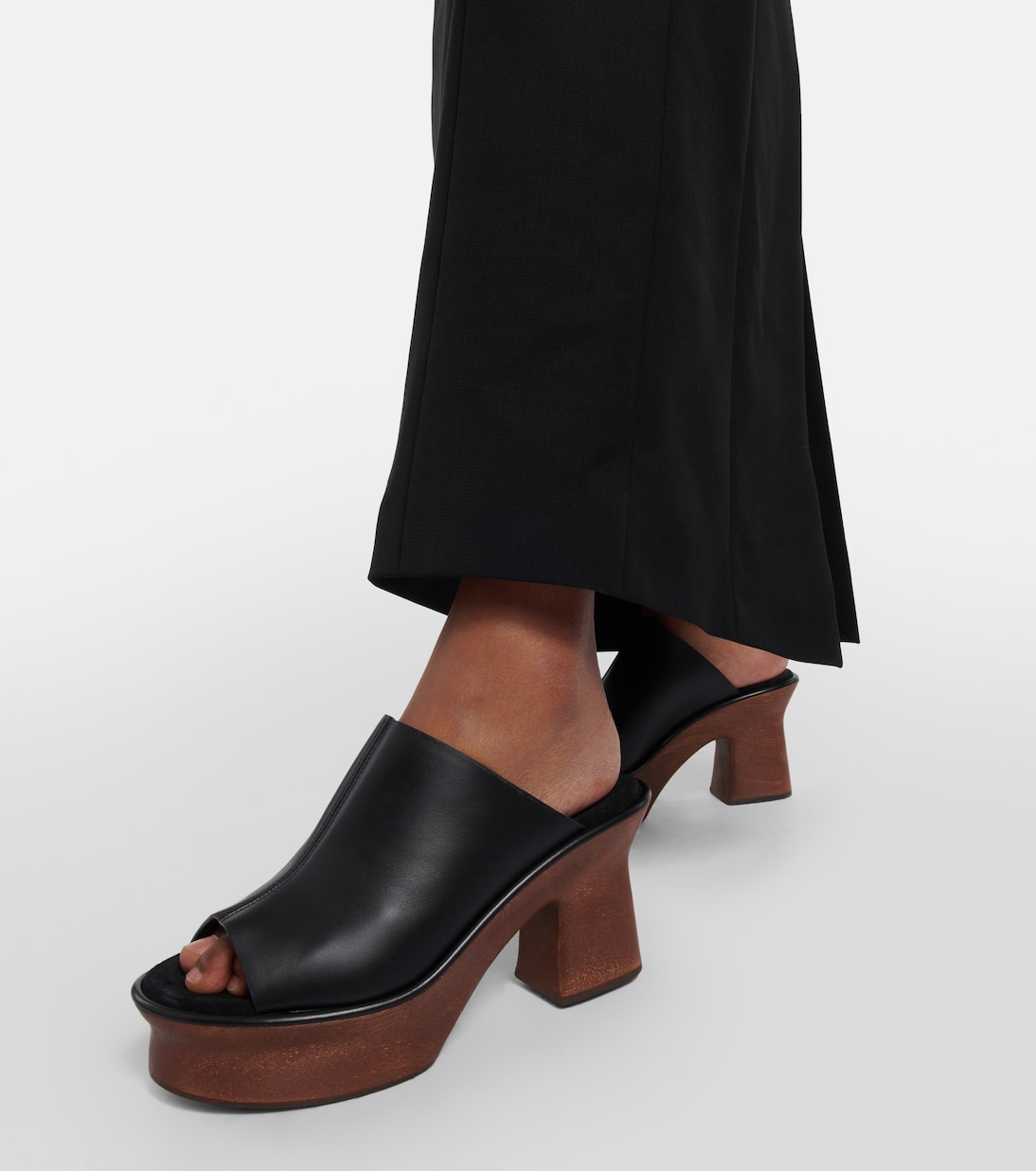 Leather wedge sandals | Ferragamo