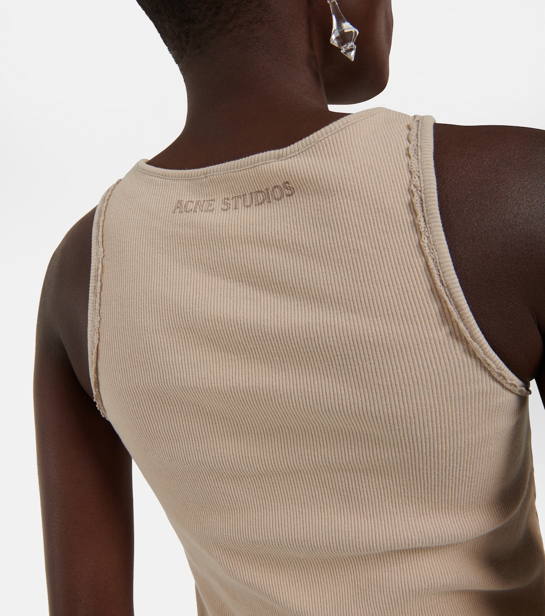 Tank top de algodón | Acne Studios