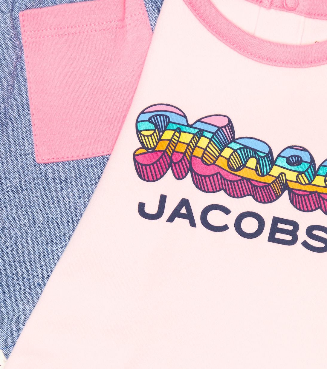 Baby cotton T-shirt and shorts set | Marc Jacobs Kids
