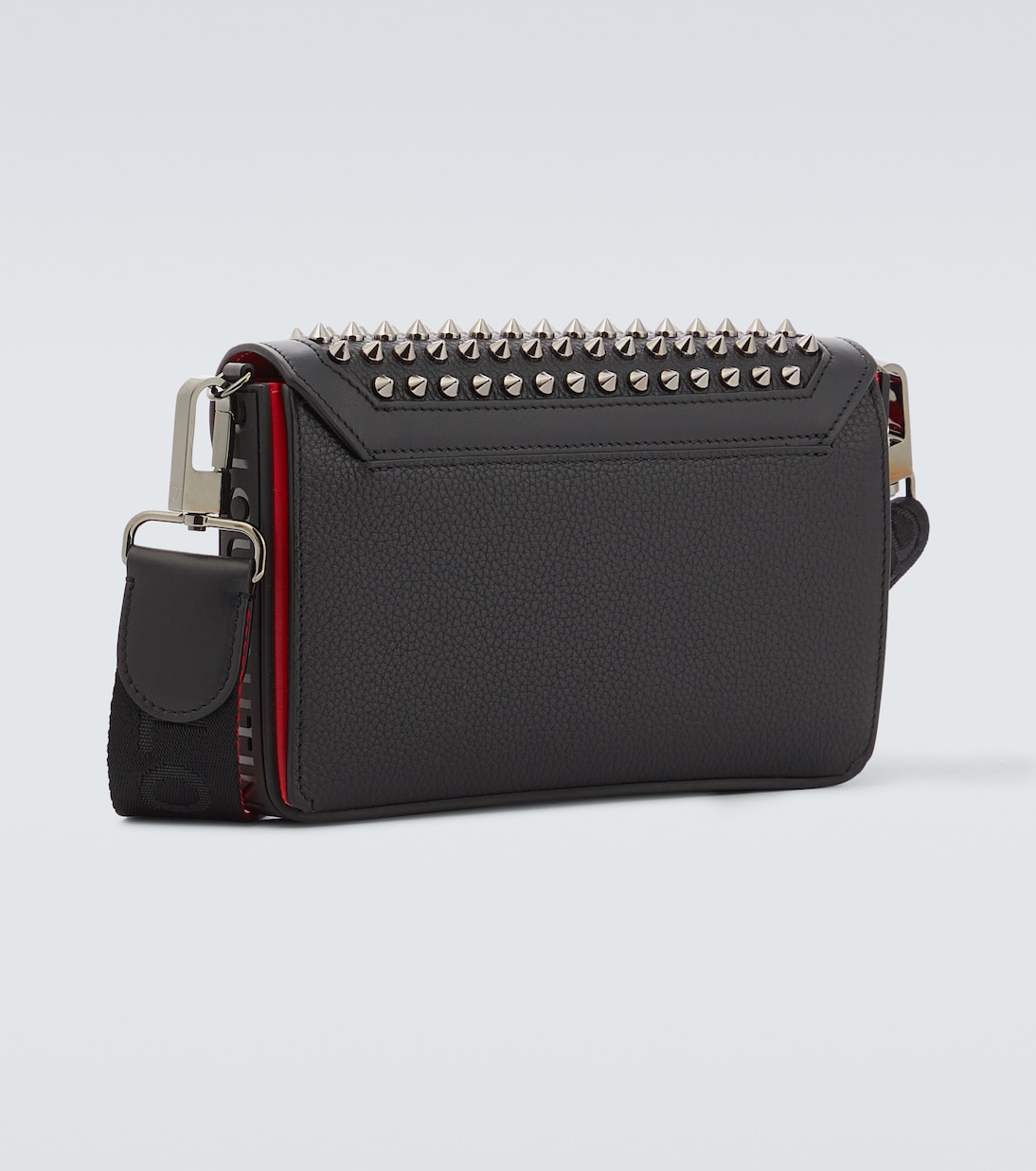Explorafunk leather wallet on chain | Christian Louboutin