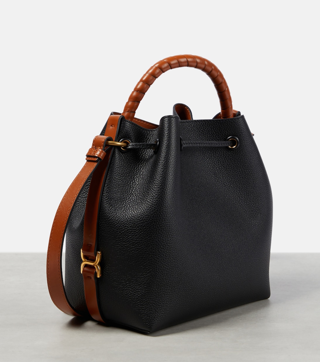 Bucket-Bag Marcie Small aus Leder | Chloé