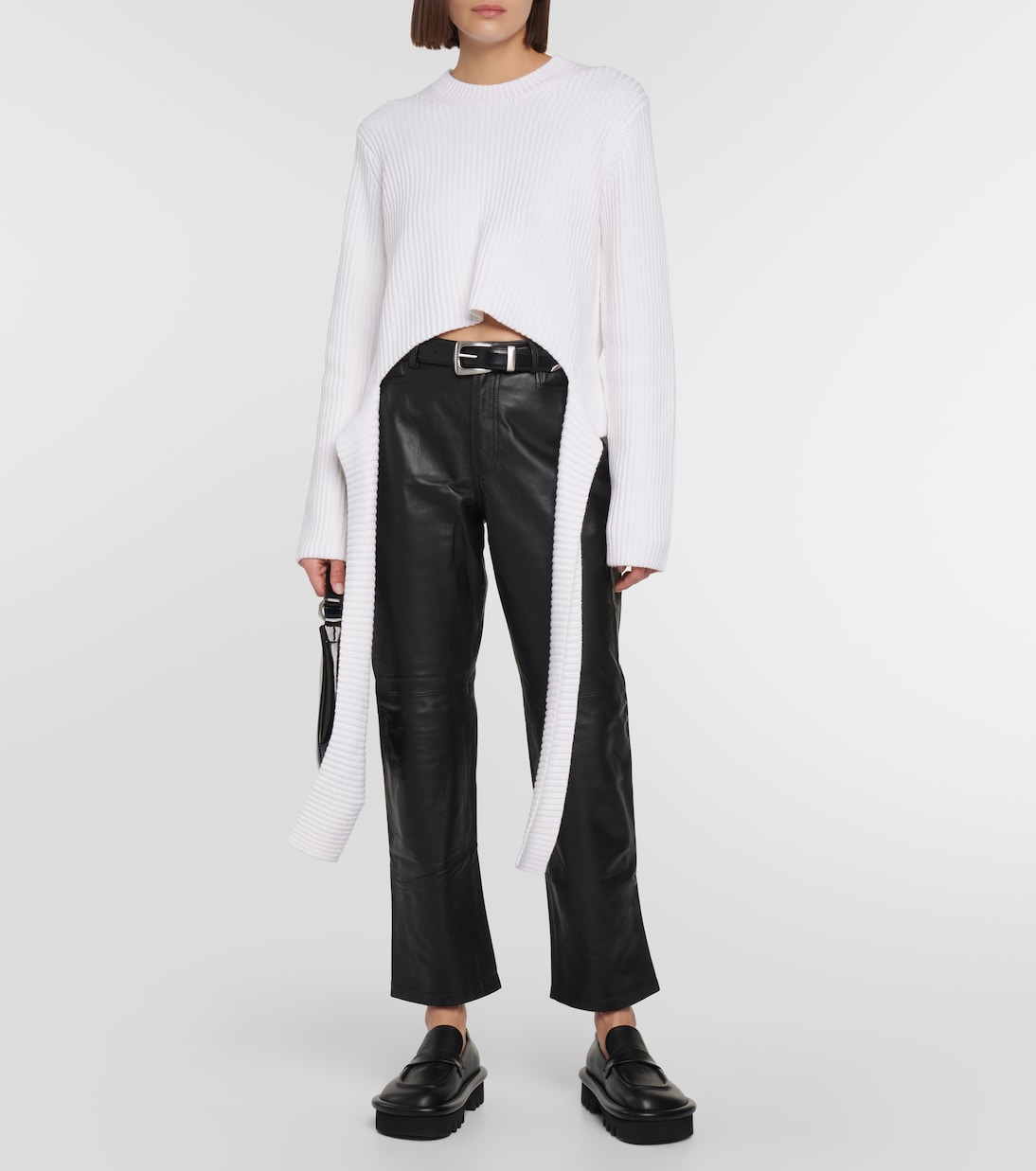 Jersey White Label de cachemir y algodón | Proenza Schouler