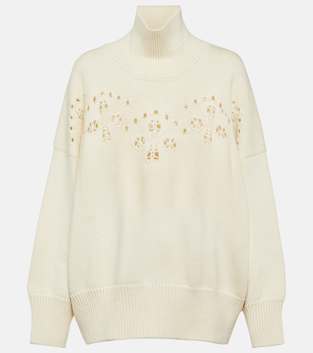 Pointelle wool sweater | Chloé