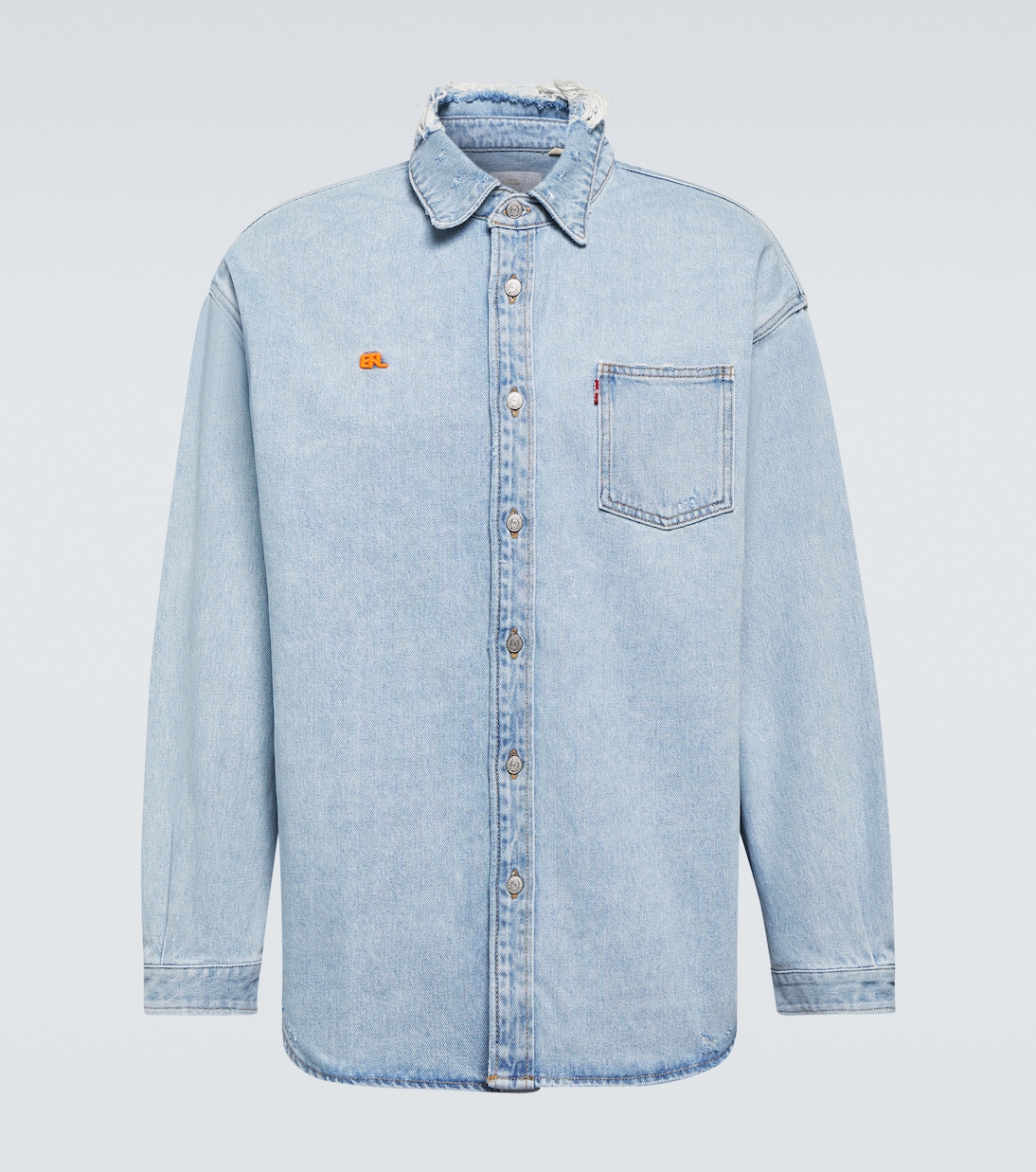 Hemdjacke aus Denim | ERL