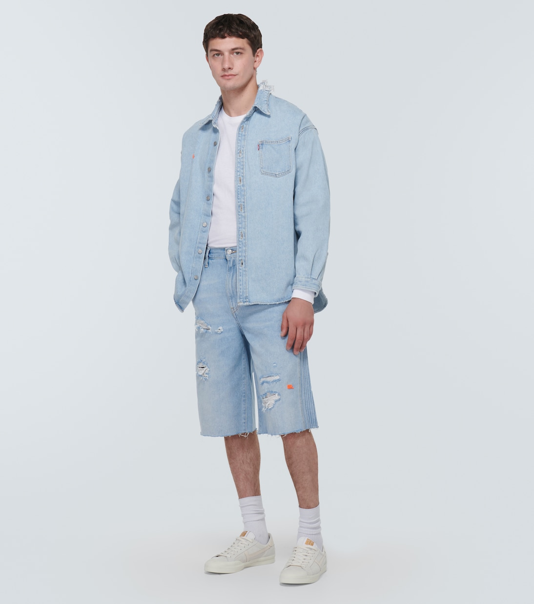 Hemdjacke aus Denim | ERL
