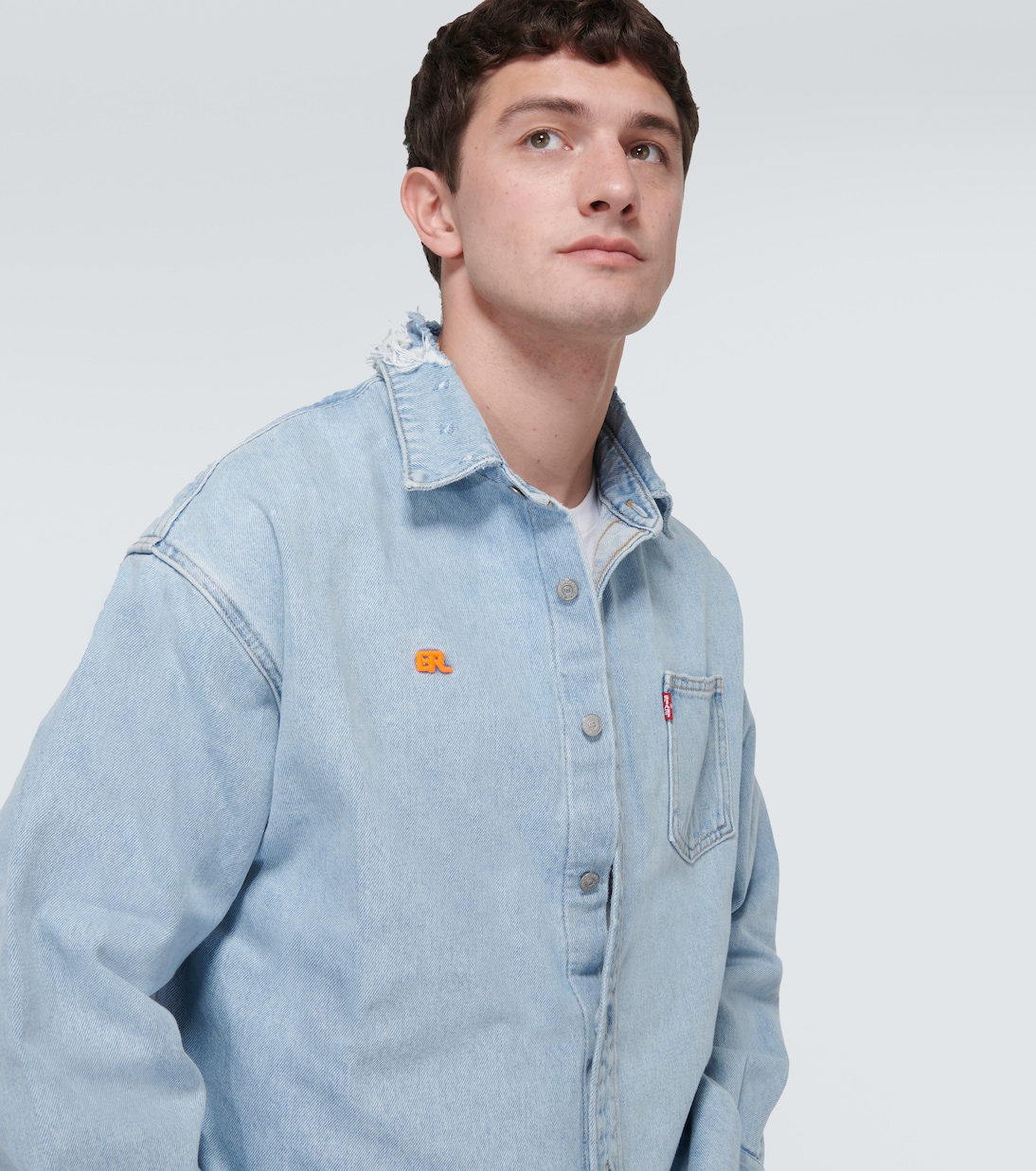 Hemdjacke aus Denim | ERL