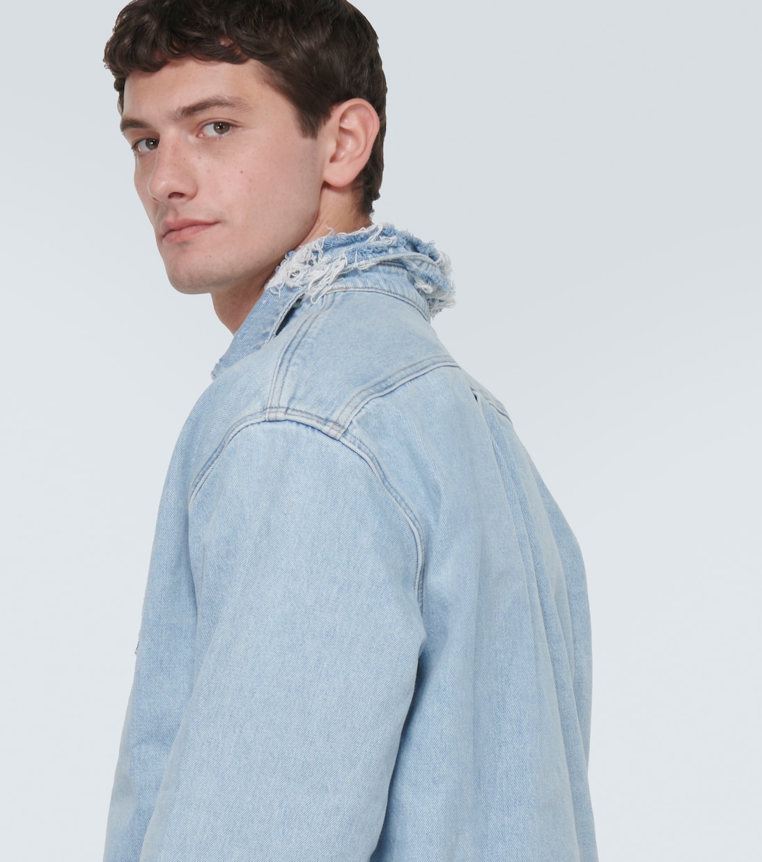 Hemdjacke aus Denim | ERL