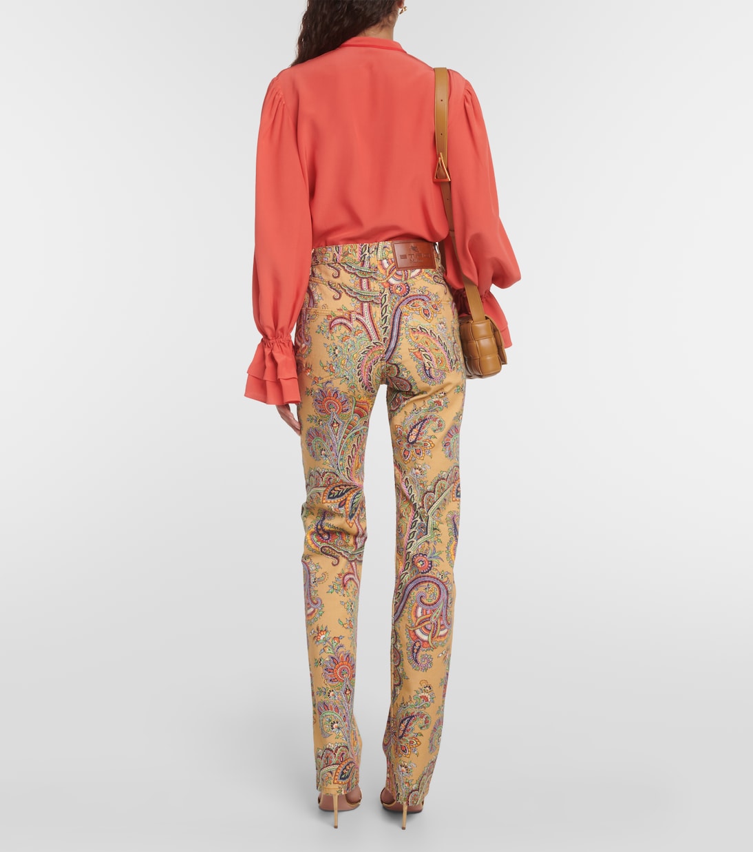 Pantaloni regular in twill di cotone | Etro
