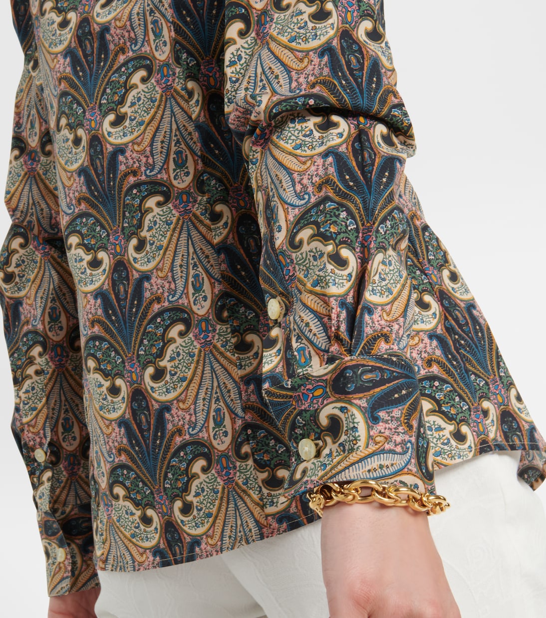 Camicia in misto cotone con stampa | Etro