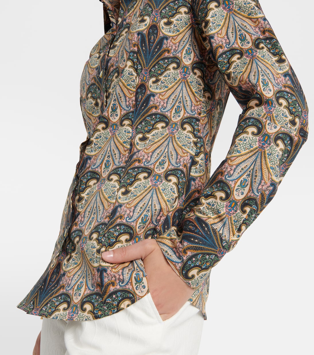 Camicia in misto cotone con stampa | Etro