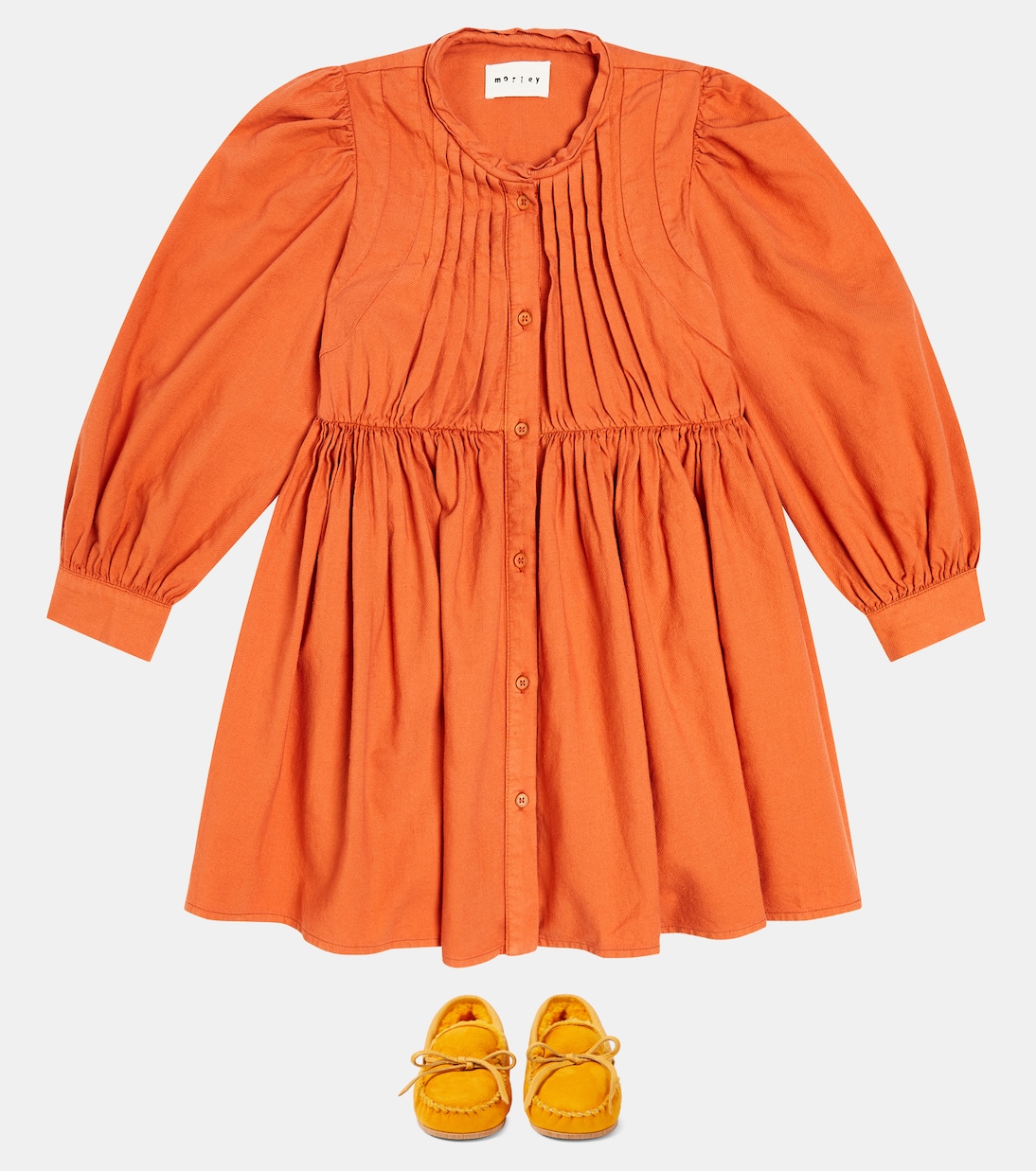 Abito Trudy in cotone plissé | Morley