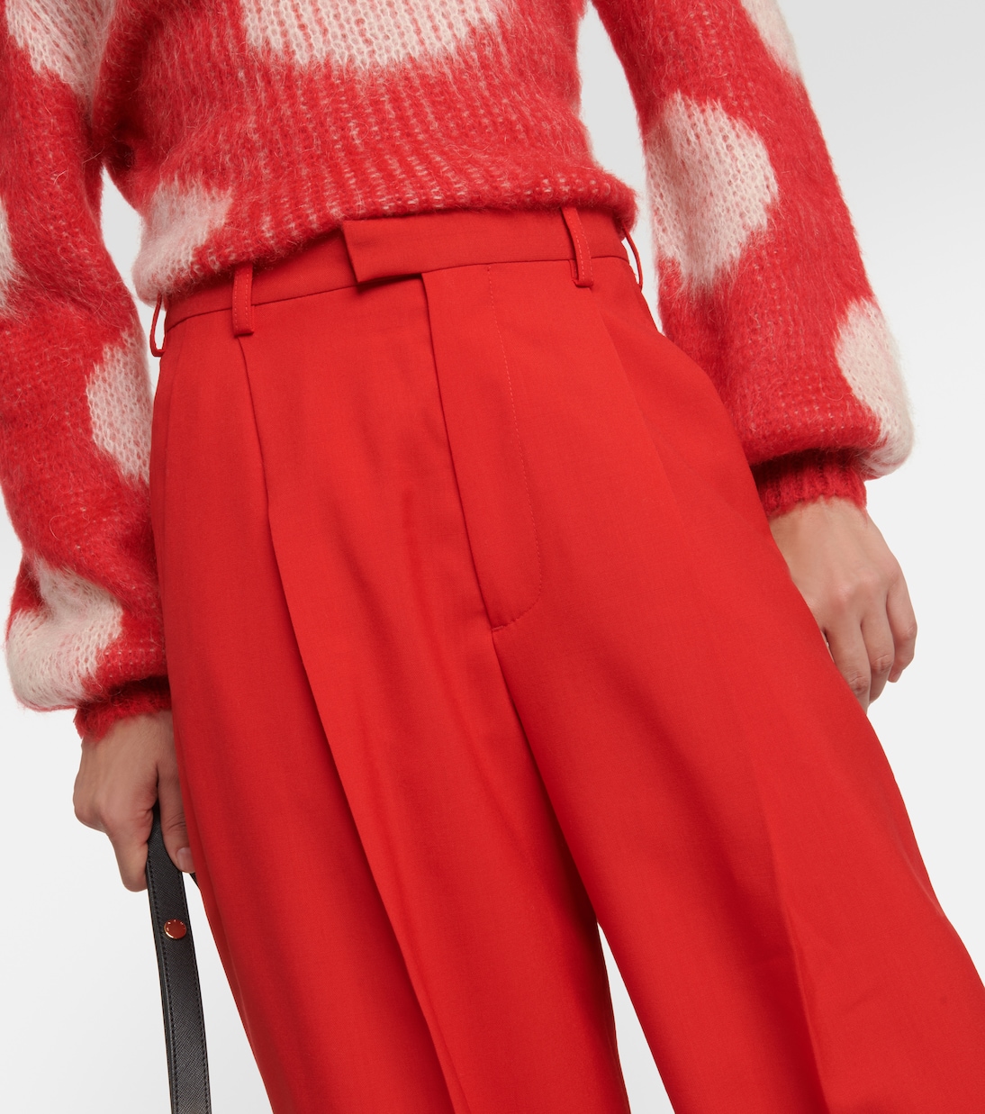 Wool tapered pants | Marni