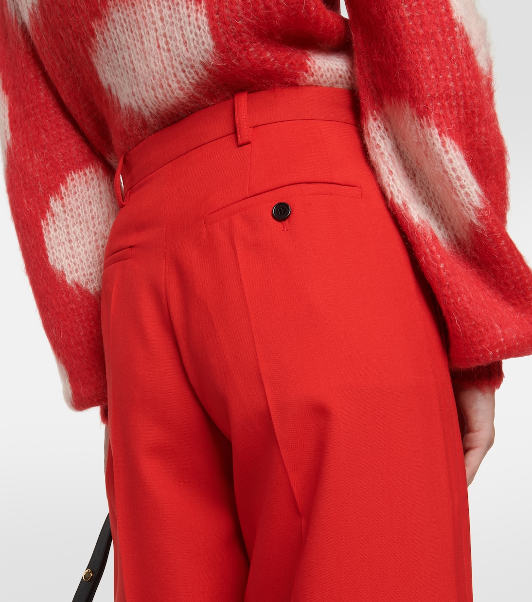 Wool tapered pants | Marni