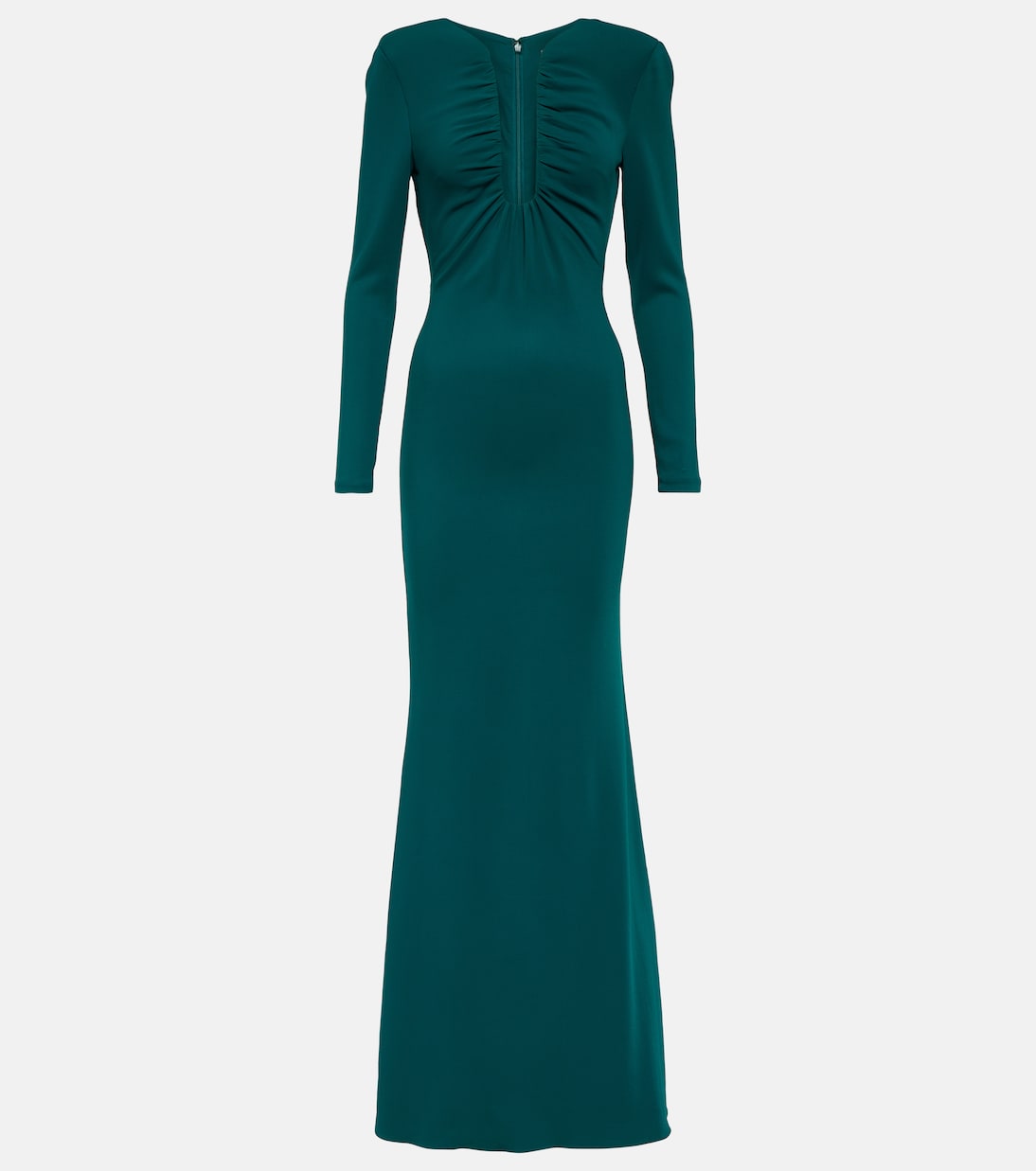 Ruched cady gown | Roland Mouret