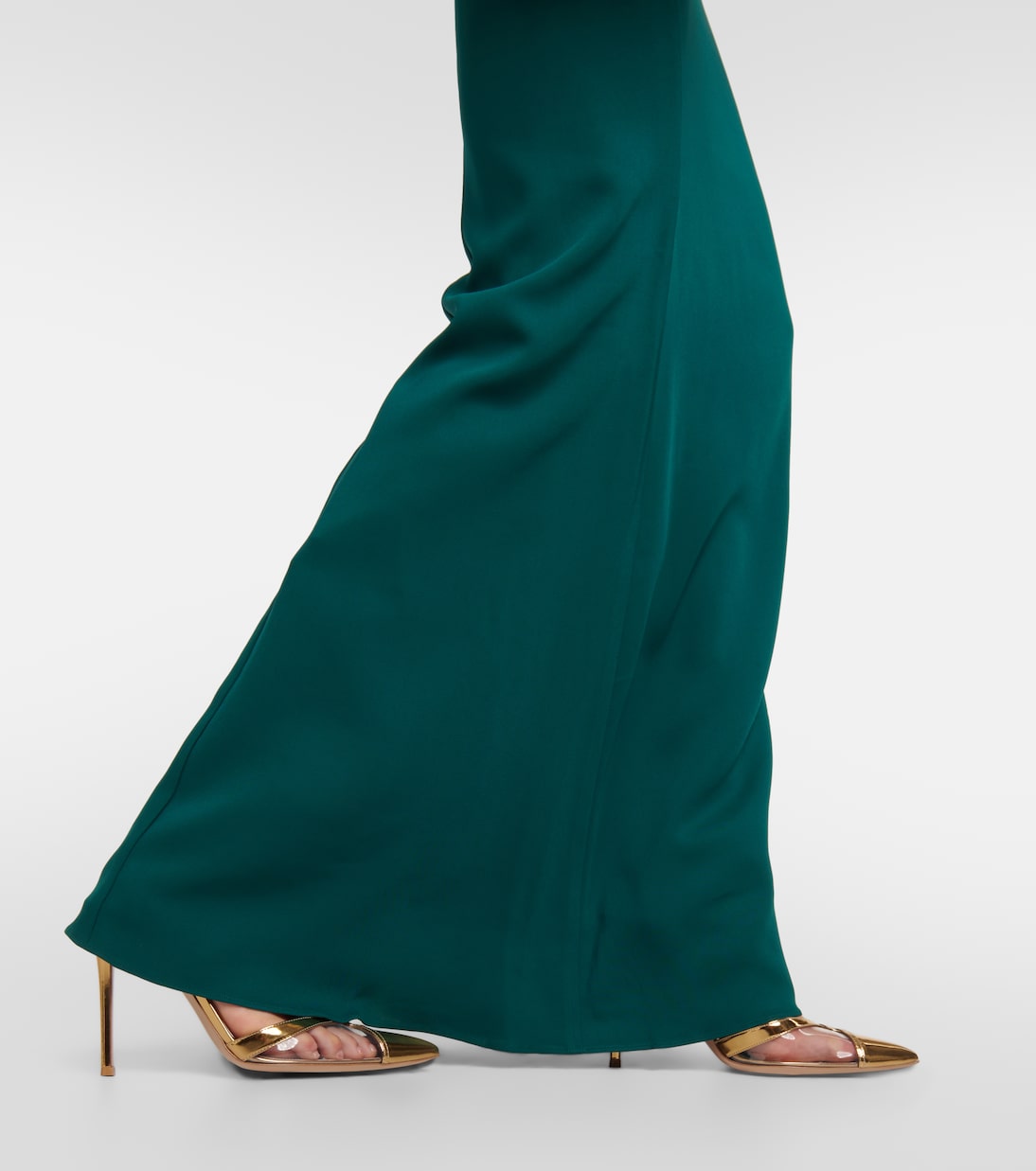 Ruched cady gown | Roland Mouret