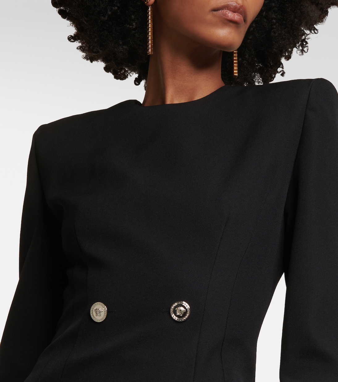 Robe en laine vierge | Versace