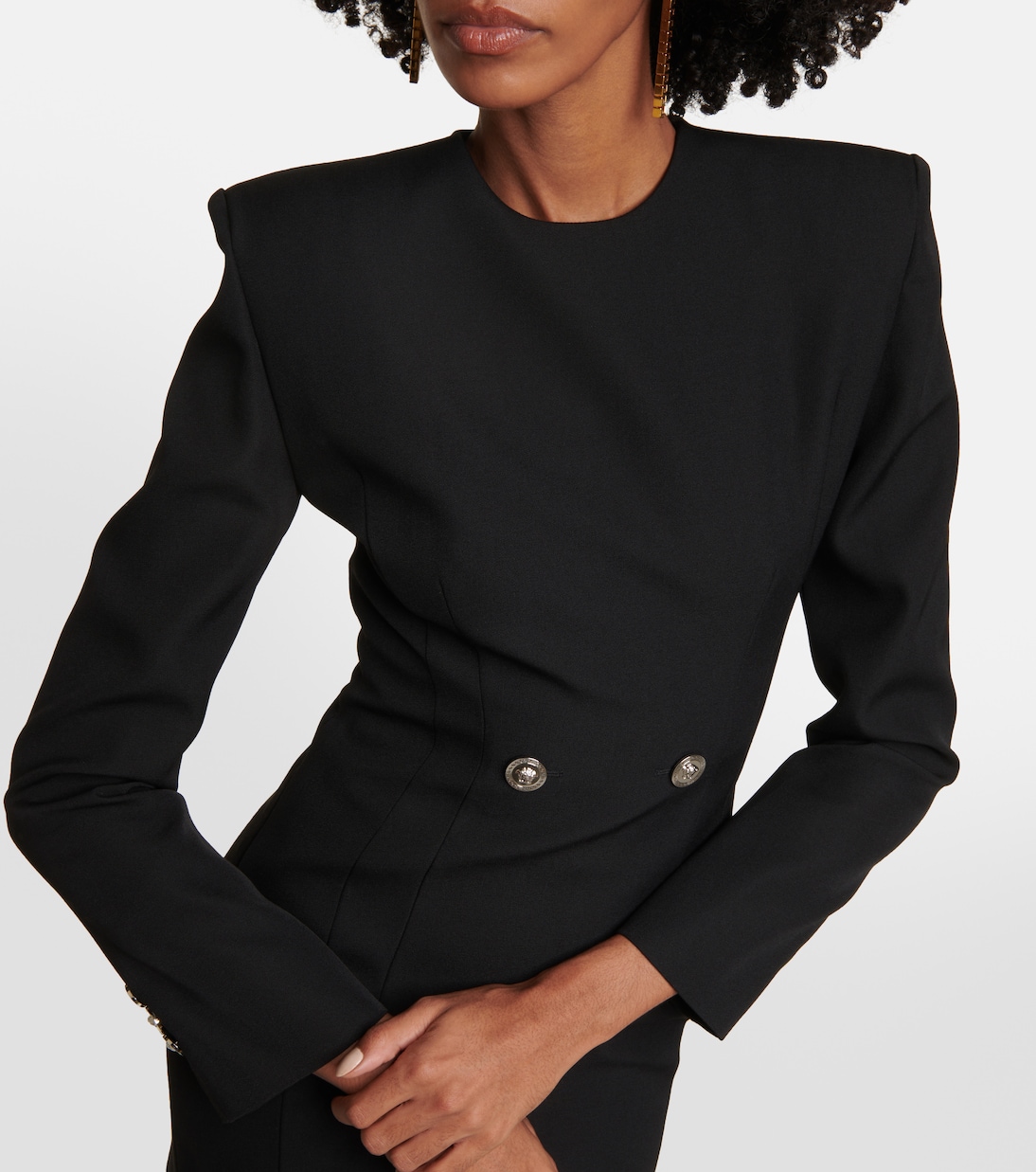Robe en laine vierge | Versace