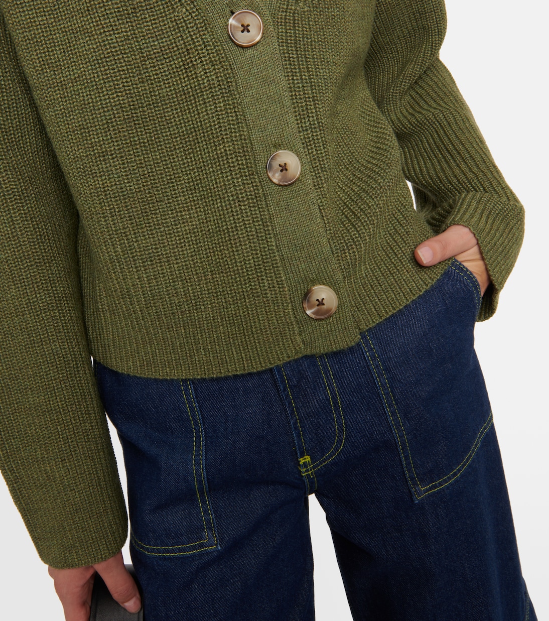 Cardigan Marilyn aus einem Wollgemisch | Velvet