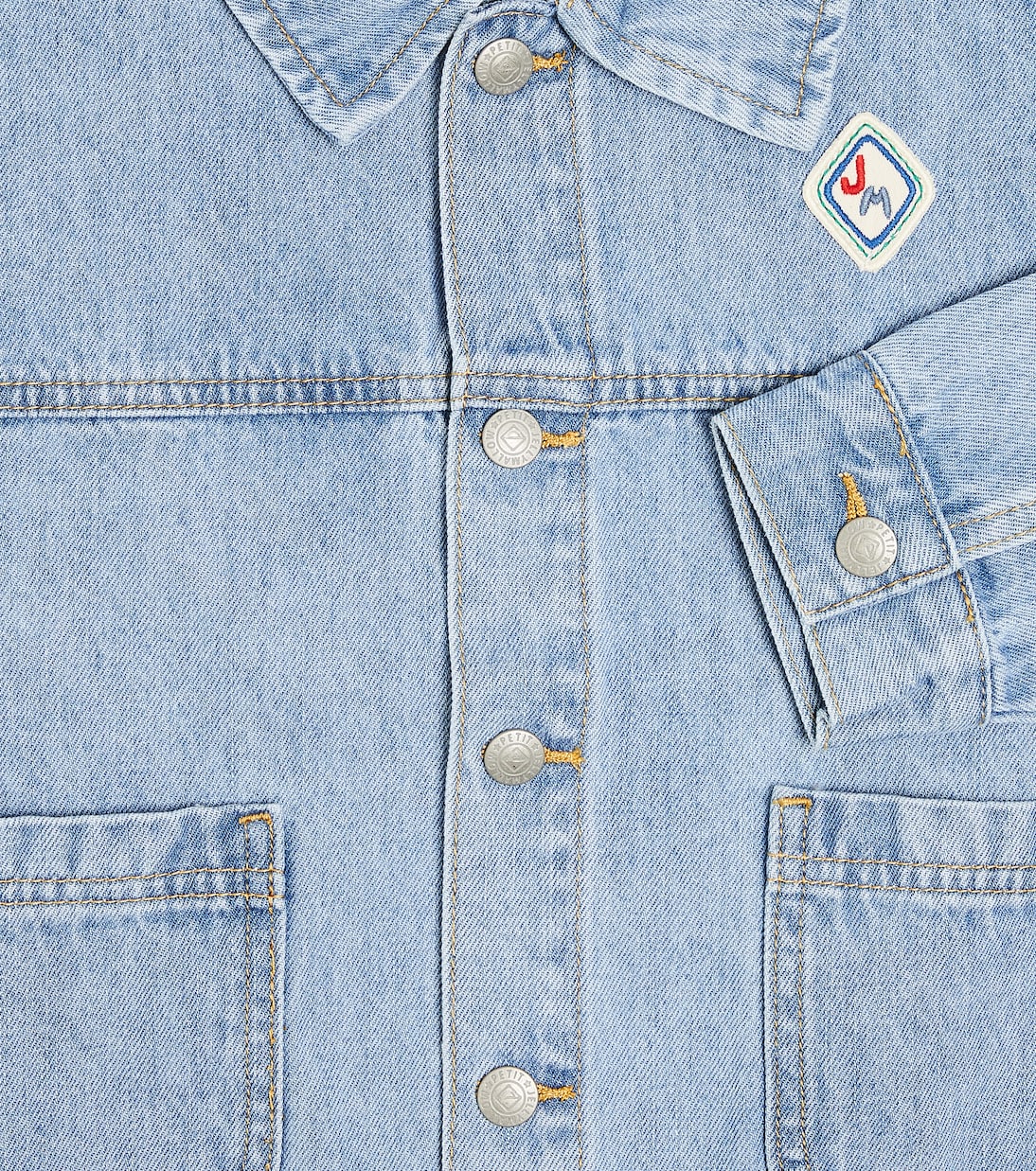 Printed denim jacket | Jellymallow