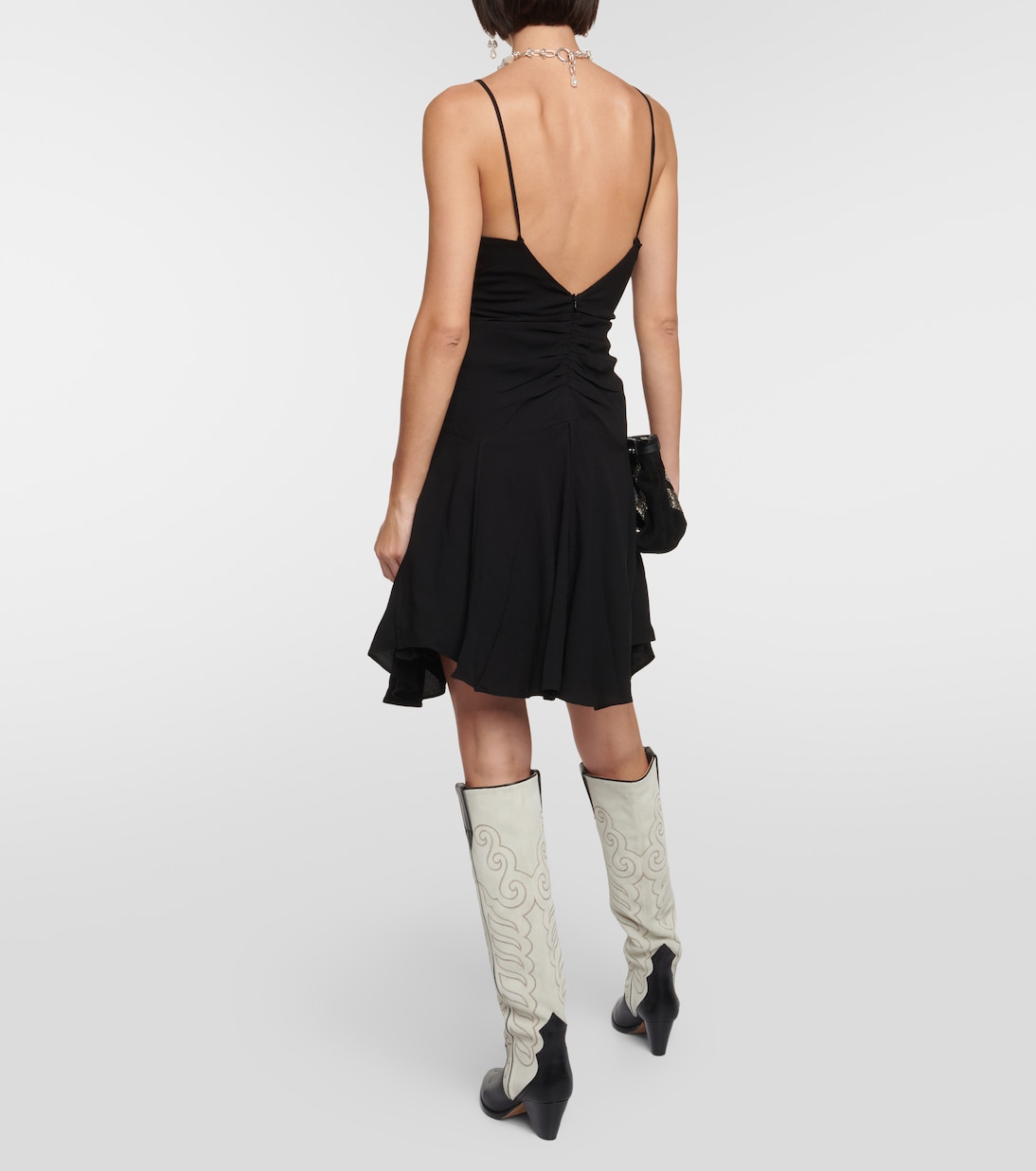 Robe Uziela en crêpe | Isabel Marant