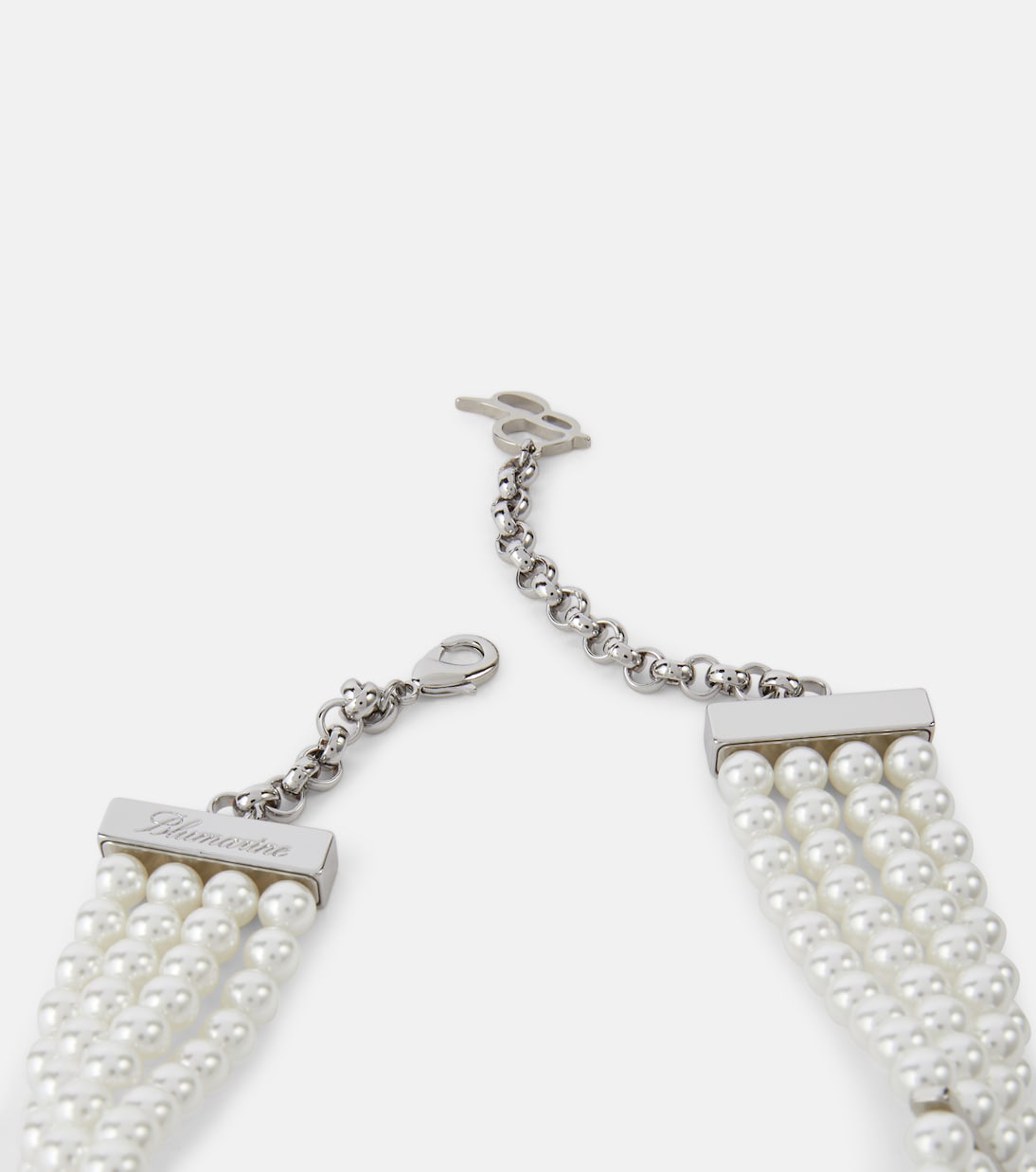 Choker aus Zierperlen mit Kristallen | Blumarine