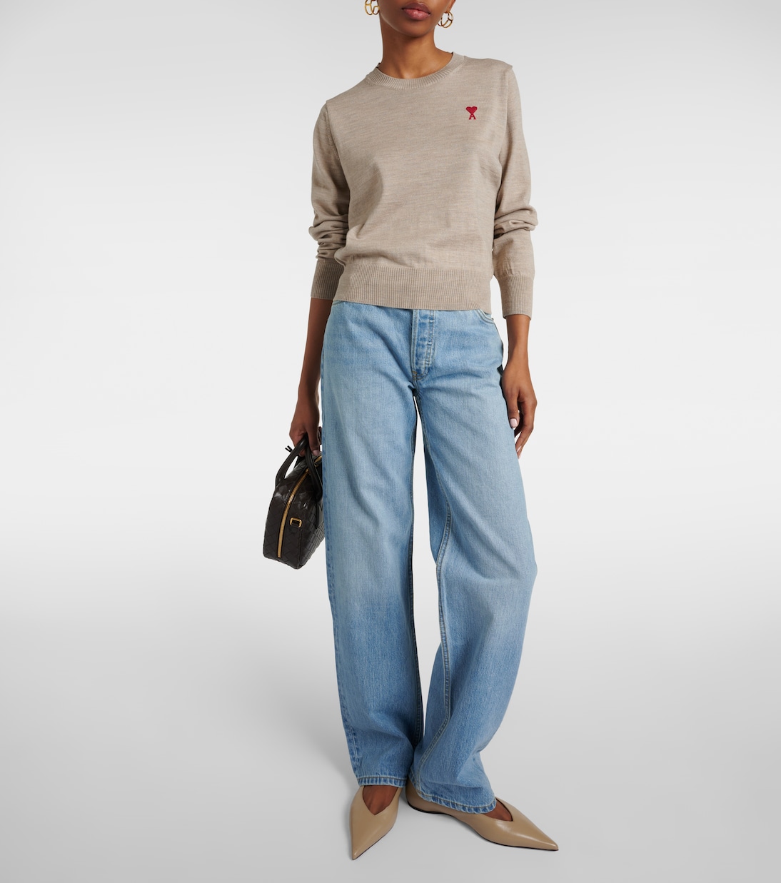 Jeans regular a vita media | Re/Done