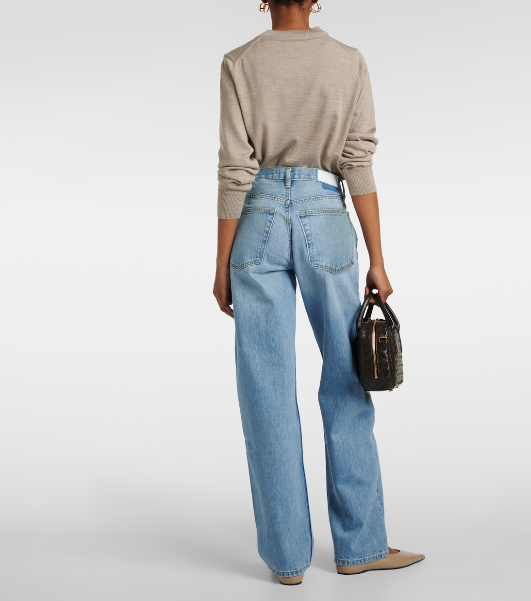 Jeans regular a vita media | Re/Done