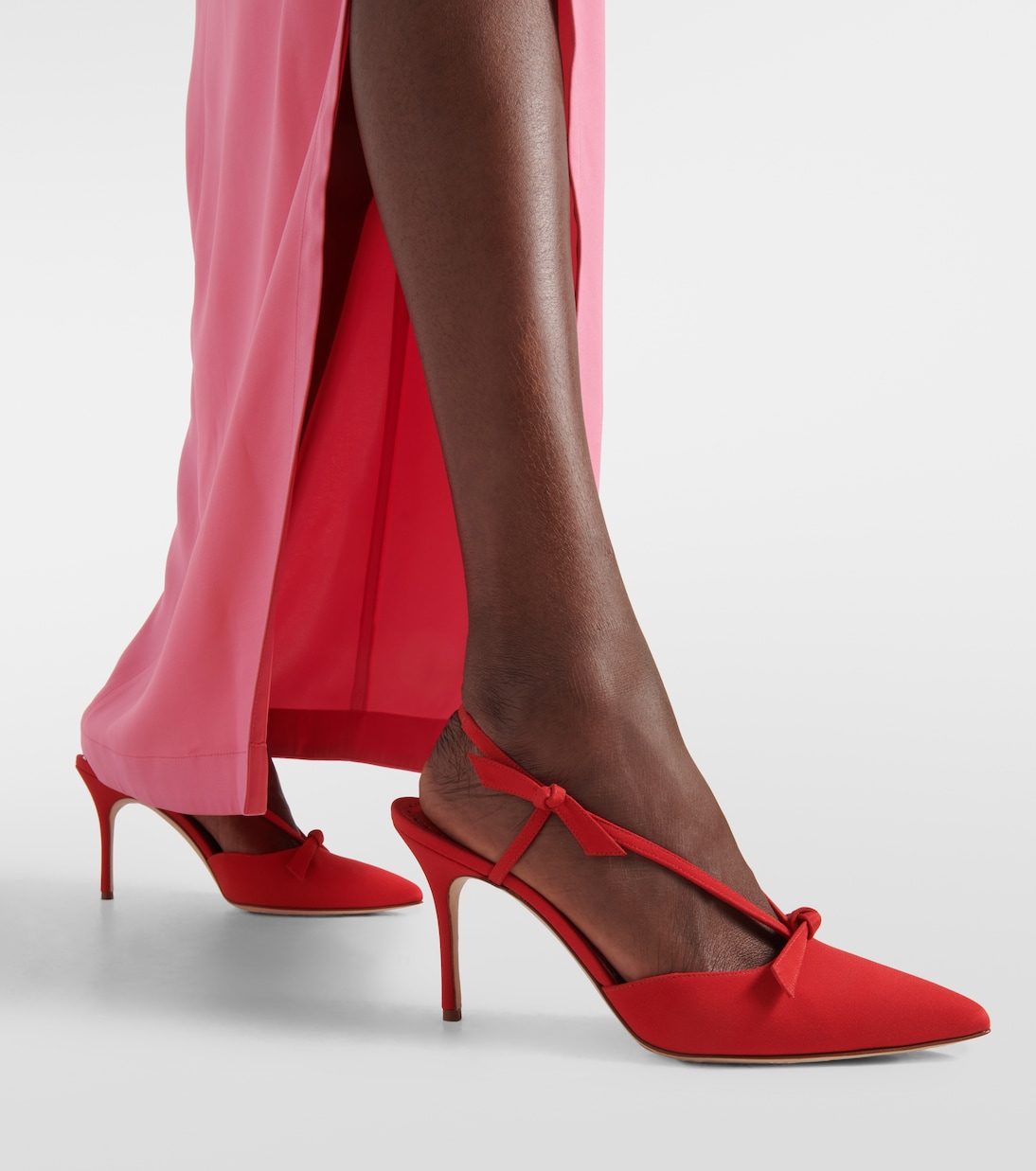 Corintia bow-detail slingback pumps | Manolo Blahnik