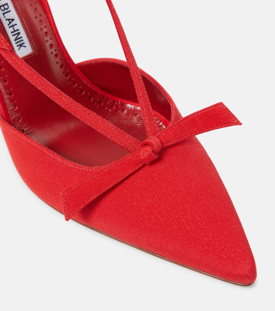 Corintia bow-detail slingback pumps | Manolo Blahnik