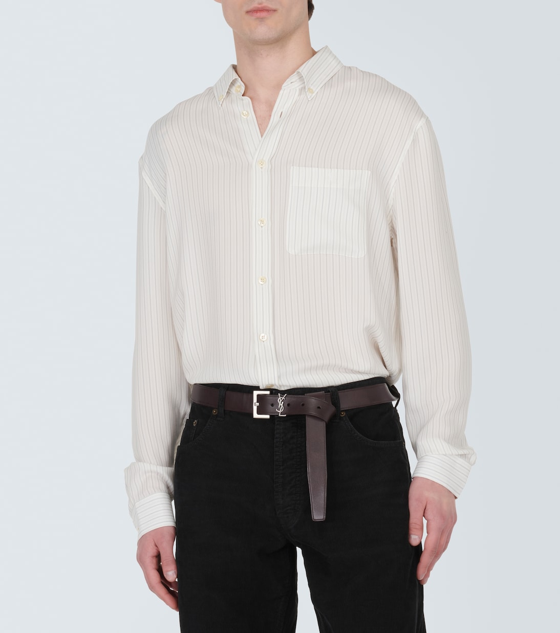 Cintura Cassandre in pelle | Saint Laurent