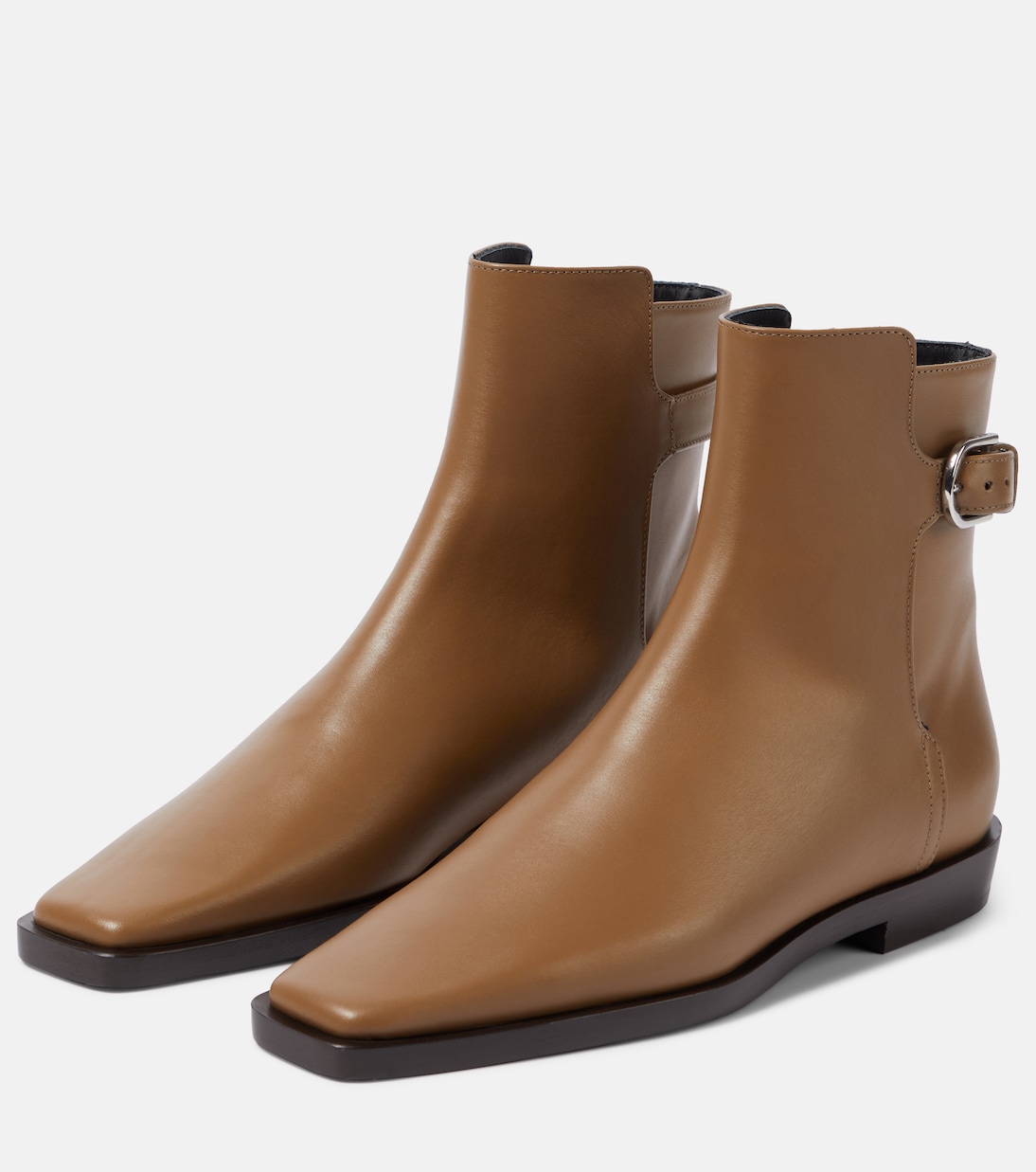 Bottines The Belted en cuir | Toteme