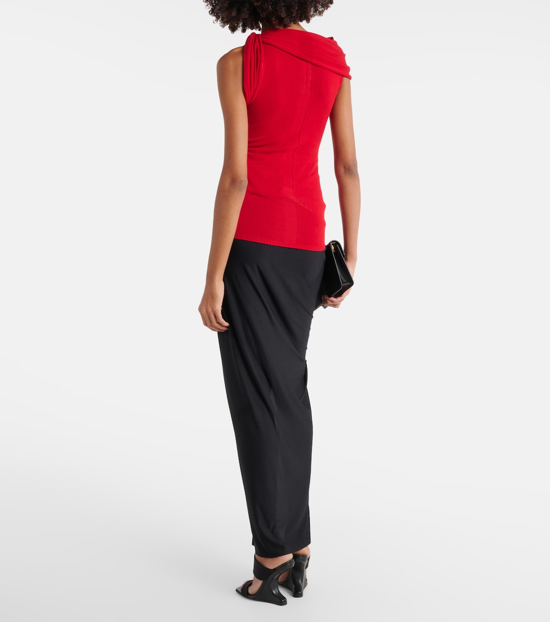 Knitted one-shoulder top | Rick Owens