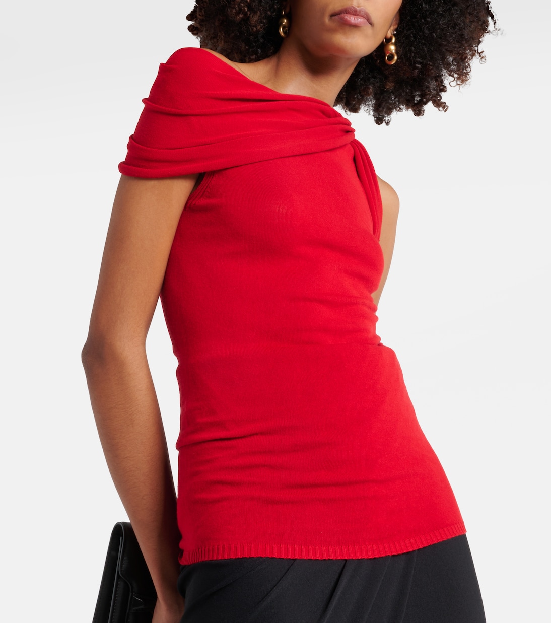 Knitted one-shoulder top | Rick Owens