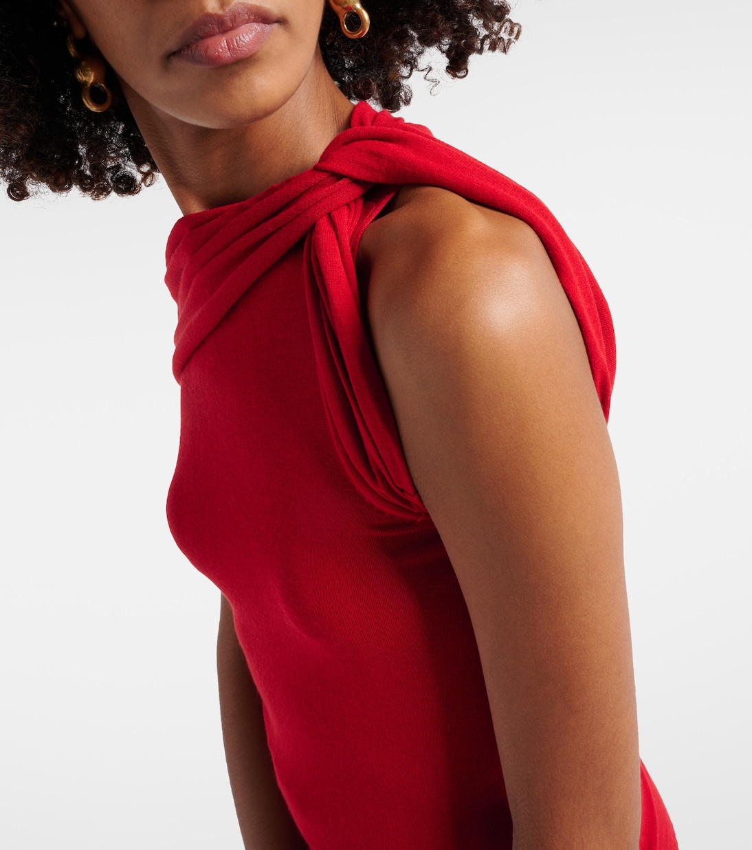 Knitted one-shoulder top | Rick Owens
