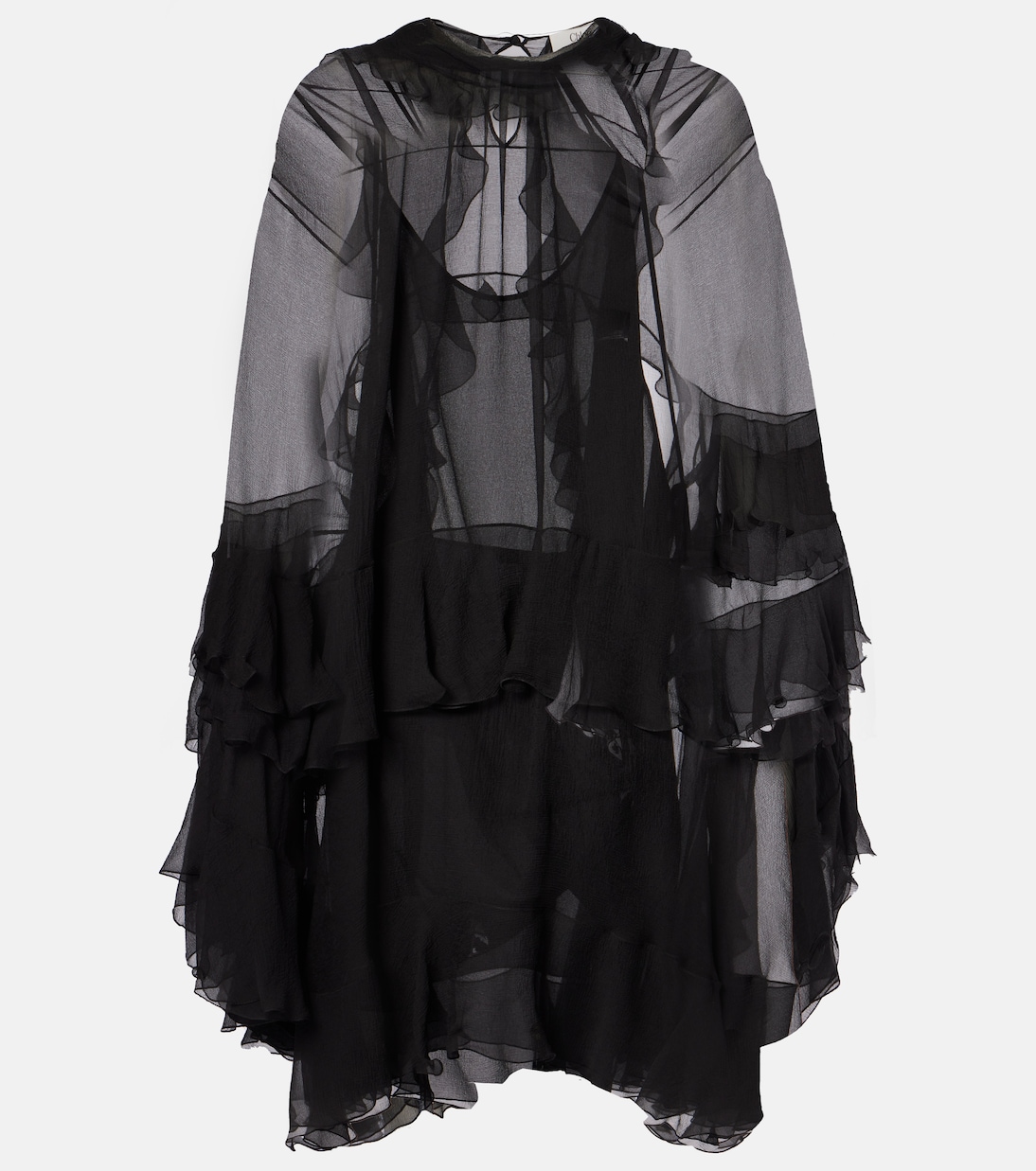 Minikleid aus Seidenchiffon | Chloé