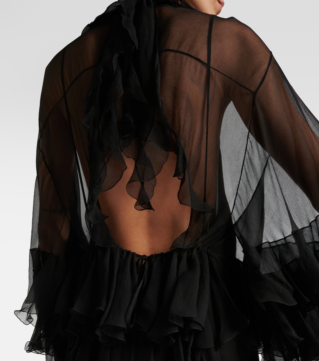 Minikleid aus Seidenchiffon | Chloé