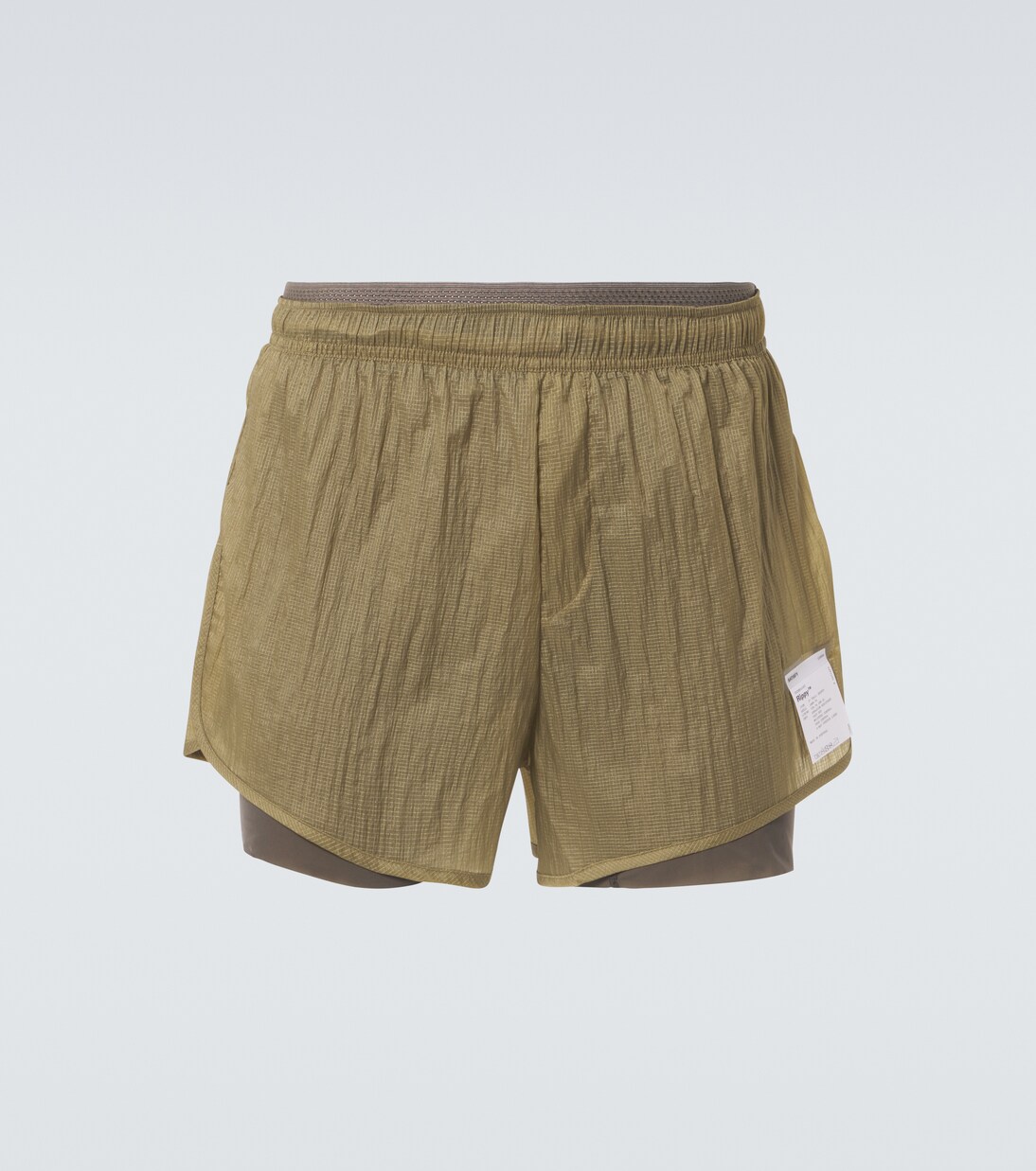 Rippy running shorts in green Satisfy Mytheresa