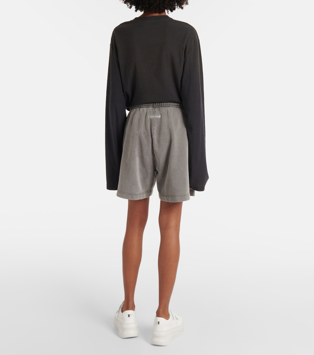 Shorts de Algodón Mid-Rise para Jóvenes de Acne Studios